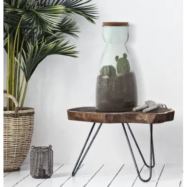 Wazon GARDEN Szkło Recyklingowe 21,5X43,5 cm (WYPRODUKOWANO W HISZPANII)